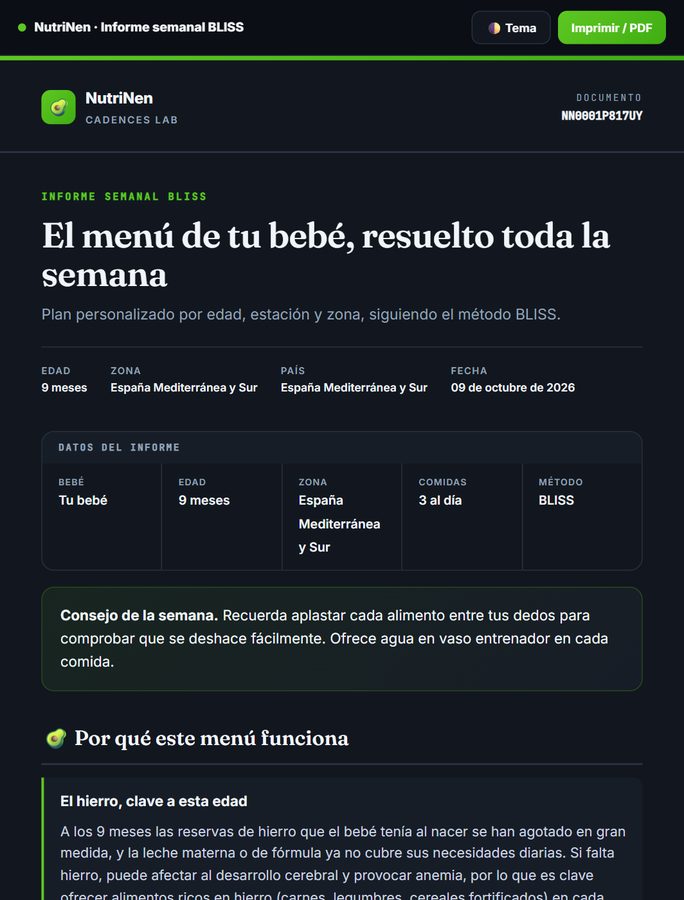 Ejemplo de informe